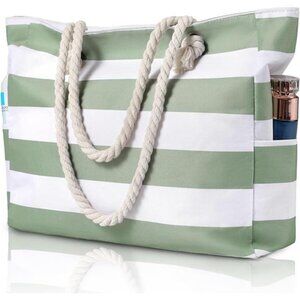 Beach Bag for Women Green
